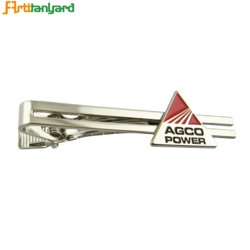 Factory Custom Metal Logo Tie Clip For Sale