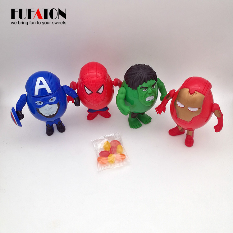 Hot sale plastic toy egg surprise candy for kids