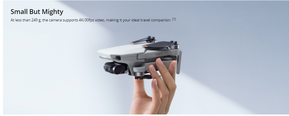 DJI Mini 2 Drone with 4K zoom camera 10km Transmission Distance Under 249g Mini Drone