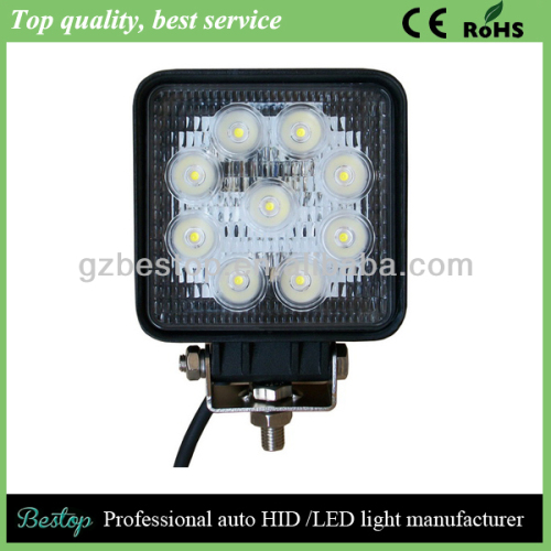 bestop high quality led work light bar 27w