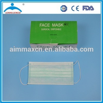 Wholesale dental surgical medical non scented disposable face mask