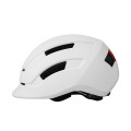 Nuovo casco da bicicletta da strada inmold bianco con LED