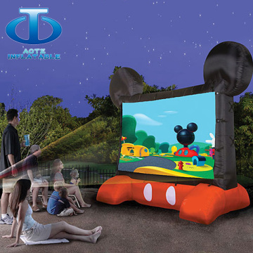 Hot Sale PVC inflatable moive screen for world