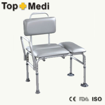 aluminum transfer shower bench/transfer shower bench for disabled/shower seat/topmedi FS7991L