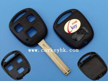 HOT Sale Lexus 3 button remote key shell TOY 40 blade for Car Keys Lexus