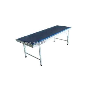 Steel spray examination bed