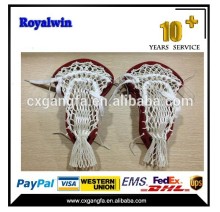 2015 custom strung kid lacrosse head/lacrosse mesh