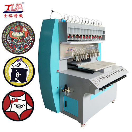 Thú nhồi bông hình động vật dễ thương PVC Cup Mats Inject Machine