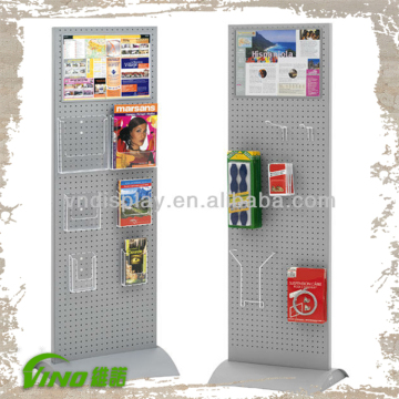 double sided pegboard display stand , rotating pegboard display stand , rotating hanging display stand