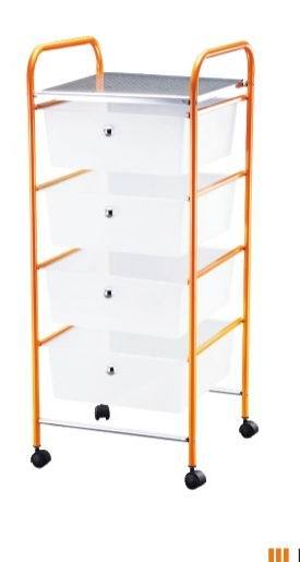 4 Tier drawer rolling storage