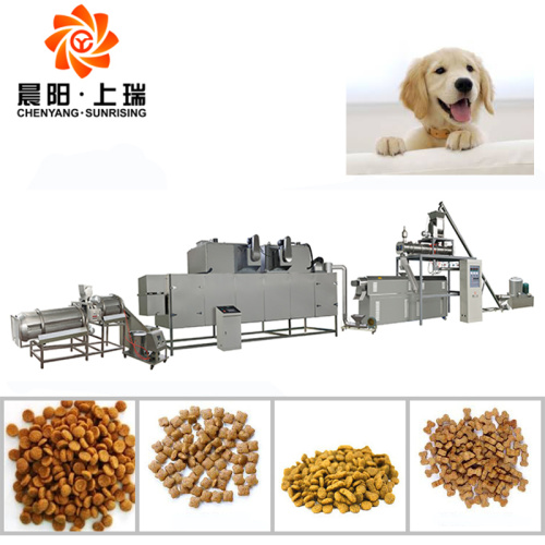 Pet feed making dry dog food processing machinery