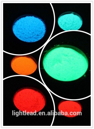 Glow fluorescent UV paint powder
