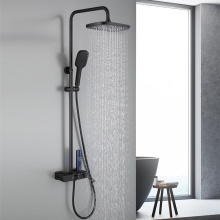 Black High End 2 function Shower system