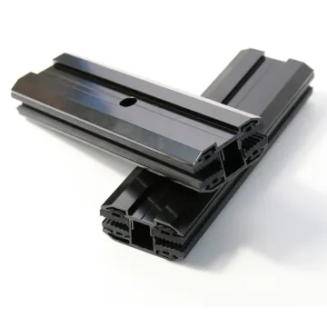 Wholesale Black Aluminum Frameless PV Double Glass Solar Thin Film Module Mid Clamp