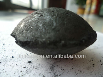 Amorphous Graphite Ball for steel factory/graphite ball