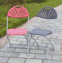 plastic moon back linking chairs