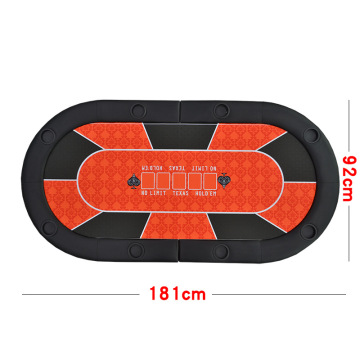 Folding Poker Table with 10 Seats