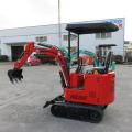 Reliable performance 800kg mini diesel powered crawler excavator