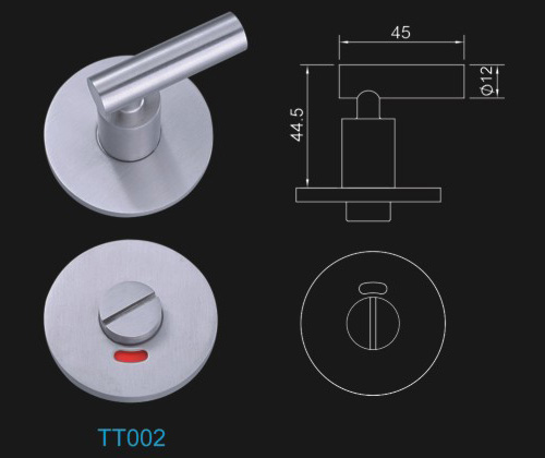 Commercial Toilet Thumb Turn Indicator