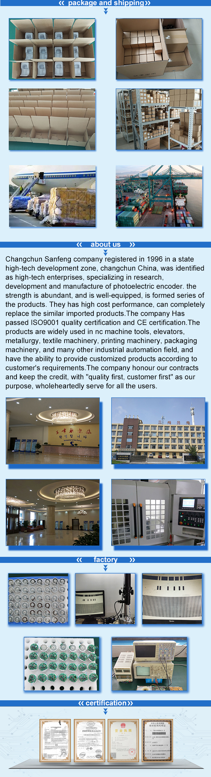 ISO Certificate multiturn binary code optical absolute rotary encoder
