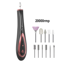 Portable Rechargeable Nail Art Kit: Manicure Machine, Polish Applicator, and Glazing Tool