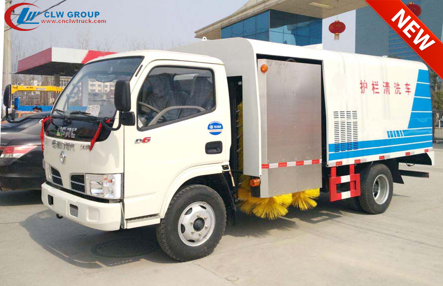 العلامة التجارية الجديدة HOT DFAC شاحنة تنظيف الدرابزين الطريق
