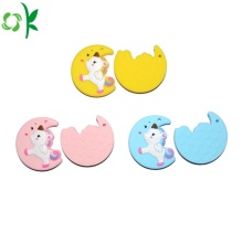 Food Grade Unicorn Shape Silicone Teether for Baby