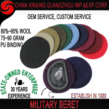 wool army navy wholesale beret hat