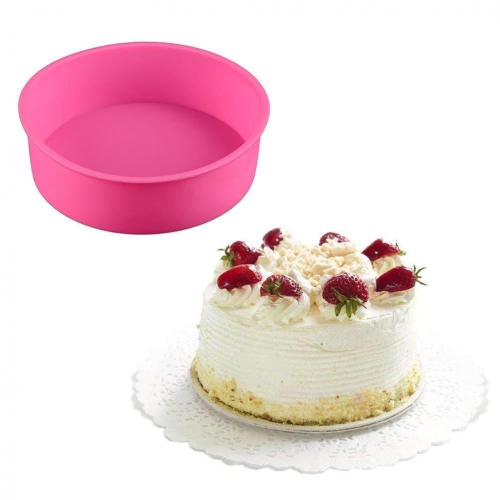 Kitchen Round Silicone Non-Stick Cake Mold Pan