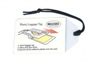 PVC Plastic Open Travel luggage tag, Conference Name Badge