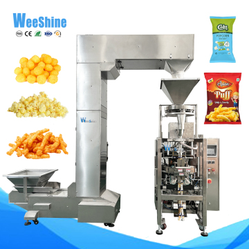 Vertical Corn Puff Chip Pack Machine with Nitrogen