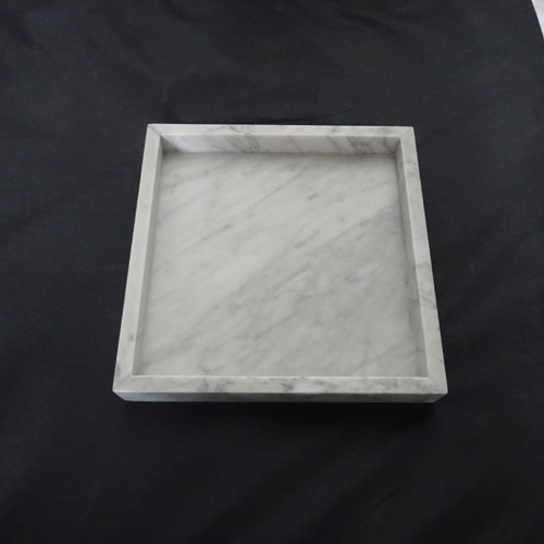 White Square Marble Serving Tray