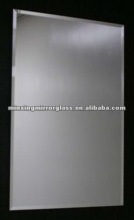 Rectangular, 3/16" thick beveled mirror with 1/2" bevel, unframed mirror