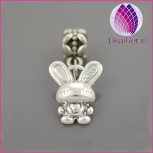 English letters LOVE rabbit charms