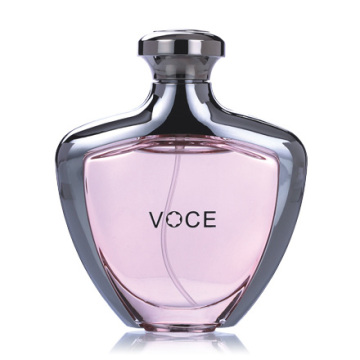 perfume glass bottle with suit