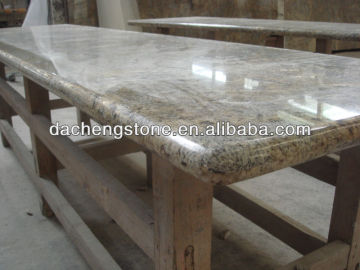 Hot sell polished Golden Beach man made granite countertops