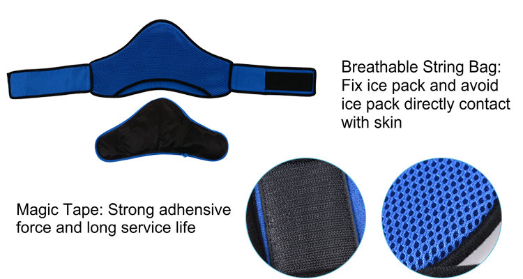 paquete de cuello de enfriamiento cooling neck pack