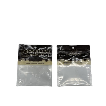 Customized Fish Bait Plastic Bags Transparent Plastic Fishing Lure Zipper Packaging Bag For Fish Bait Packing Bag
