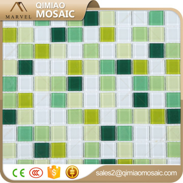 Special Building Materials Wall Deco Greens Glass Mosaic Bathroom Tiles