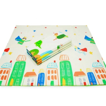 XPE foam folding custom kids carpets waterproof