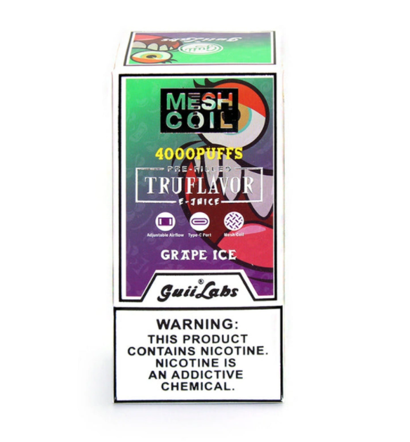 Wholesale 4000 Puffs Guii labs disposable vape