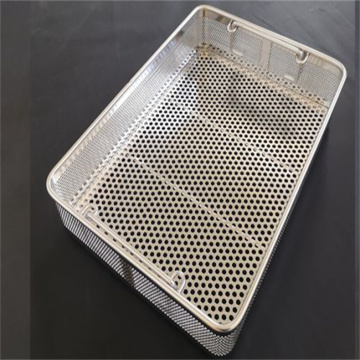 Stainless Steel Instrument Baskets for Medical Sterilization