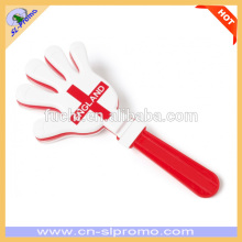 Promotional Cheap Plastic Flag Color Hand Clapper
