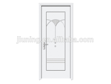 composite wood Door with drawing fashion design