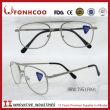 FONHCOO High Quality Full Rim Fashion Metal Optics Frame Reading Glasses Wholesale