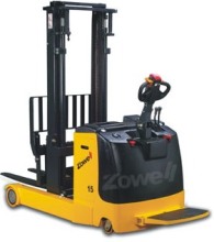 electric reach stacker