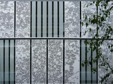 Perforated Metal Abstract Background Sheet