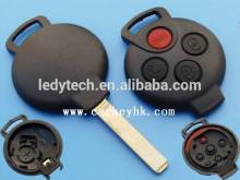 Auto Smart 3+1 buttons remote key blank no logo key shell cover