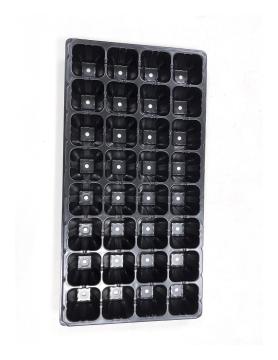 Plastic Germination Trays with Cells for Greenhouse Vegetable Seed Starting
