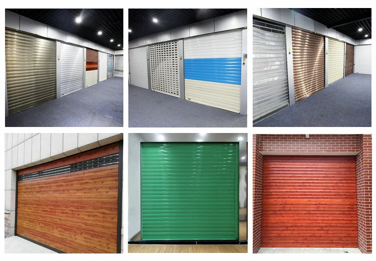 Security Roller Shutter Roller Garage Door Roller Shutter with Motor